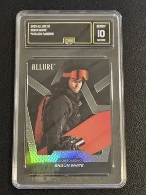 2025 Upper Deck Allure SE #6 Shaun White Black Rainbow GMA 10 - Other