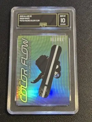 2025 Upper Deck Allure SE #CF2-3 Shaun White Macro Color Flow GMA 10 - Non-Sports Card Single