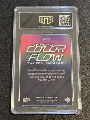 2025 Upper Deck Allure SE #CF2-3 Shaun White Macro Color Flow GMA 10 - Non-Sports Card Single
