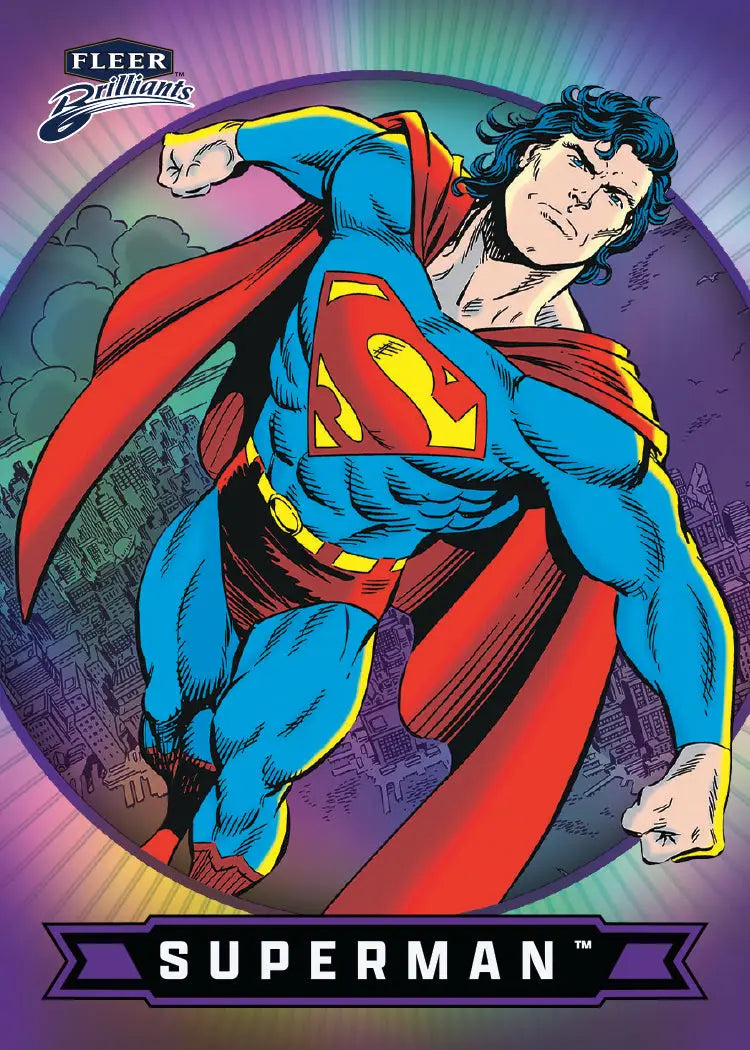 2025 Upper Deck Fleer Brilliants Superman Mega Box - DC Card Box
