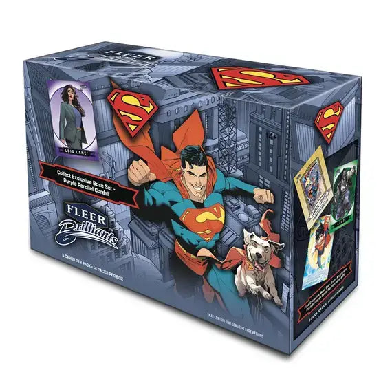 2025 Upper Deck Fleer Brilliants Superman Mega Box - DC Card Box