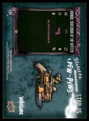 2025 Upper Deck Fortnite Series 3 Blackpowder #STAB-25 - Other