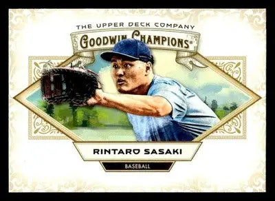 2025 Upper Deck Goodwin Champions #100 Rintaro Sasaki - Baseball Card Single