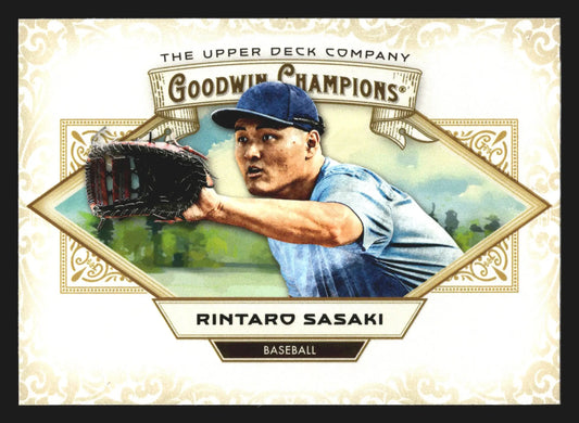 2025 Upper Deck Goodwin Champions #100 Rintaro Sasaki Stanford - Baseball Card Single