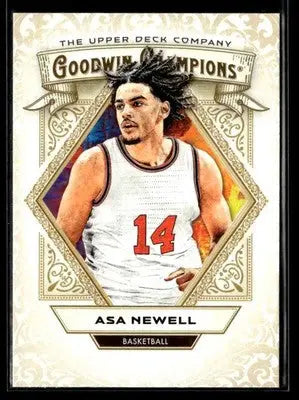 2025 Upper Deck Goodwin Champions #14 Asa Newell Base Georgia Bulldogs - Basketball Card Single