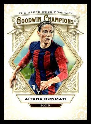 2025 Upper Deck Goodwin Champions #27 Aitana Bonmati - Soccer Card Single