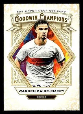 2025 Upper Deck Goodwin Champions #33 Warren Zaire-Emery - Soccer Card Single