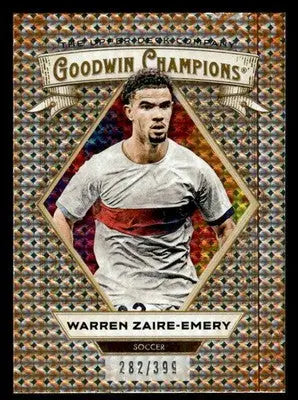 2025 Upper Deck Goodwin Champions #33 Warren Zaire-Emery Orange Dots - Other