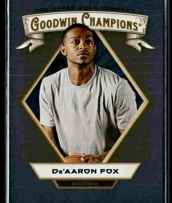 2025 Upper Deck Goodwin Champions #5 De’Aaron Fox Silver Foil - Basketball Card Single