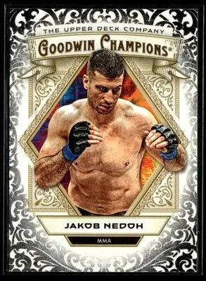 2025 Upper Deck Goodwin Champions #56 Jakob Nedoh Glossy Black - Other