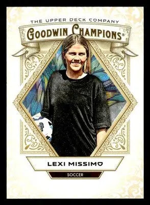2025 Upper Deck Goodwin Champions #57 Lexi Missimo - Soccer Card Single