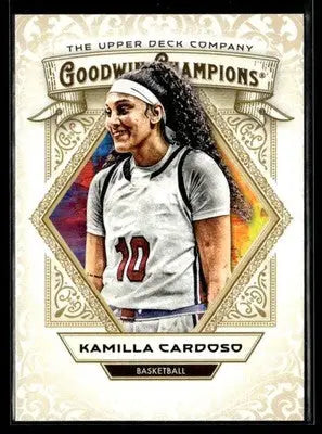 2025 Upper Deck Goodwin Champions #60 Kamilla Cardoso - Basketball Card Single