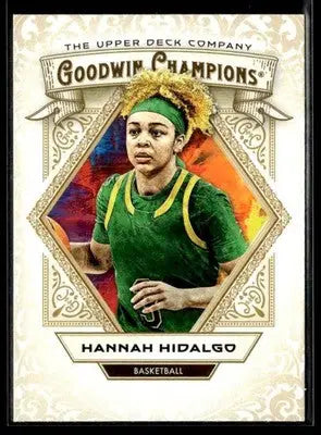 2025 Upper Deck Goodwin Champions #63 Hannah Hidalgo - Basketball Card Single
