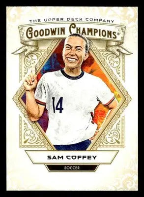 2025 Upper Deck Goodwin Champions #68 Sam Coffey - Soccer Card Single