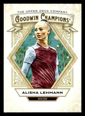 2025 Upper Deck Goodwin Champions #69 Alisha Lehmann - Soccer Card Single