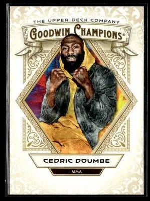 2025 Upper Deck Goodwin Champions #70 Cedric Doumbe - UFC/MMA Card Single