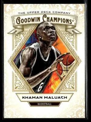 2025 Upper Deck Goodwin Champions #78 Khaman Maluach - Basketball Card Single