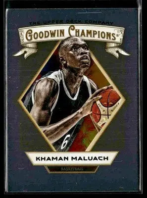 2025 Upper Deck Goodwin Champions #78 Khaman Maluach Silver Foil - Basketball Card Single