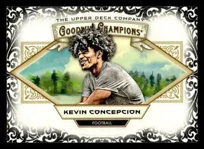 2025 Upper Deck Goodwin Champions #89 Kevin Concepcion Glossy Black - Other