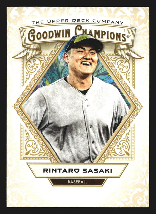 2025 Upper Deck Goodwin Champions #9 Rintaro Sasaki Stanford - Baseball Card Single