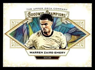 2025 Upper Deck Goodwin Champions #91 Warren Zaire-Emery - Soccer Card Single