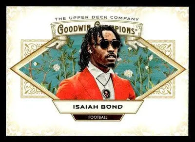 2025 Upper Deck Goodwin Champions #92 Isaiah Bond - Football Card Single