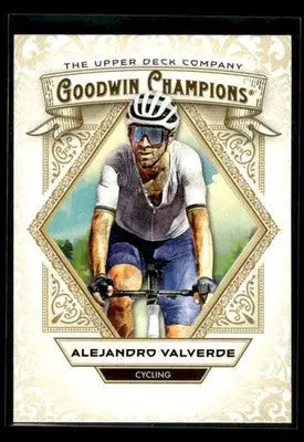 2025 Upper Deck Goodwin Champions Alejandro Valverde #17 Cycling - Other