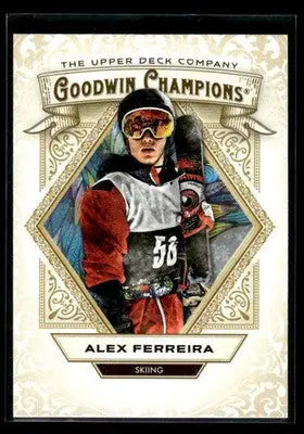 2025 Upper Deck Goodwin Champions Alex Ferreira #67 Skiing - Sports Memorabilia