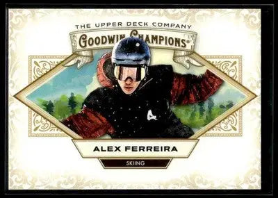 2025 Upper Deck Goodwin Champions Alex Ferreira #82 Skiing - Skiing Card Single