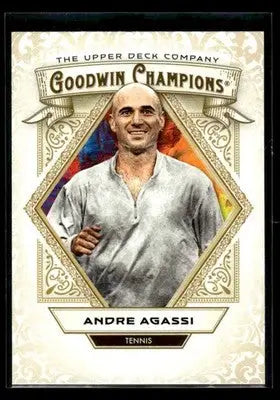 2025 Upper Deck Goodwin Champions Andre Agassi #8 Tennis