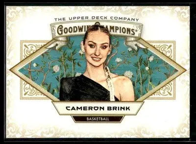 2025 Upper Deck Goodwin Champions Cameron Brink #96 Los Angeles Sparks