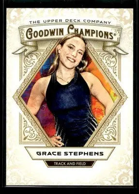 2025 Upper Deck Goodwin Champions Grace Stephens #77 Track