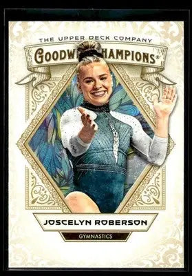 2025 Upper Deck Goodwin Champions Joscelyn Roberson #39 Gymnastics - Other