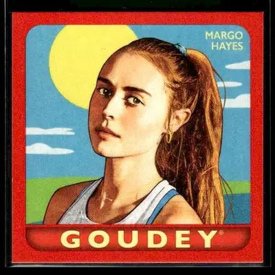 2025 Upper Deck Goodwin Champions Margo Hayes #G-3 Goudey Red Track - Sports Memorabilia