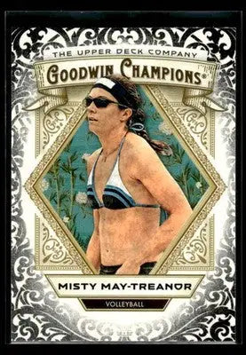 2025 Upper Deck Goodwin Champions Misty May-Treanor #72 Glossy Black Volleyball - Sports Memorabilia