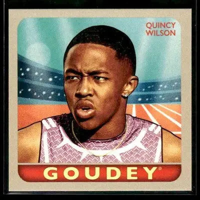 2025 Upper Deck Goodwin Champions Quincy Wilson #G-45 Goudey Track - Other