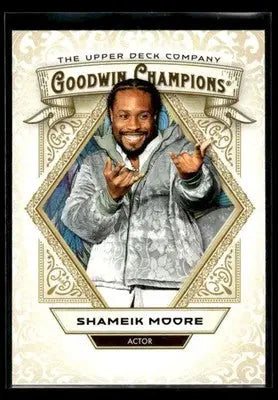 2025 Upper Deck Goodwin Champions Shameik Moore #18 Actor