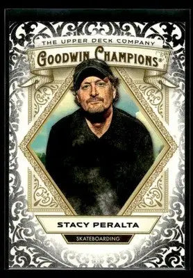 2025 Upper Deck Goodwin Champions Stacy Peralta #23 Glossy Black Skateboarding - Sports Memorabilia