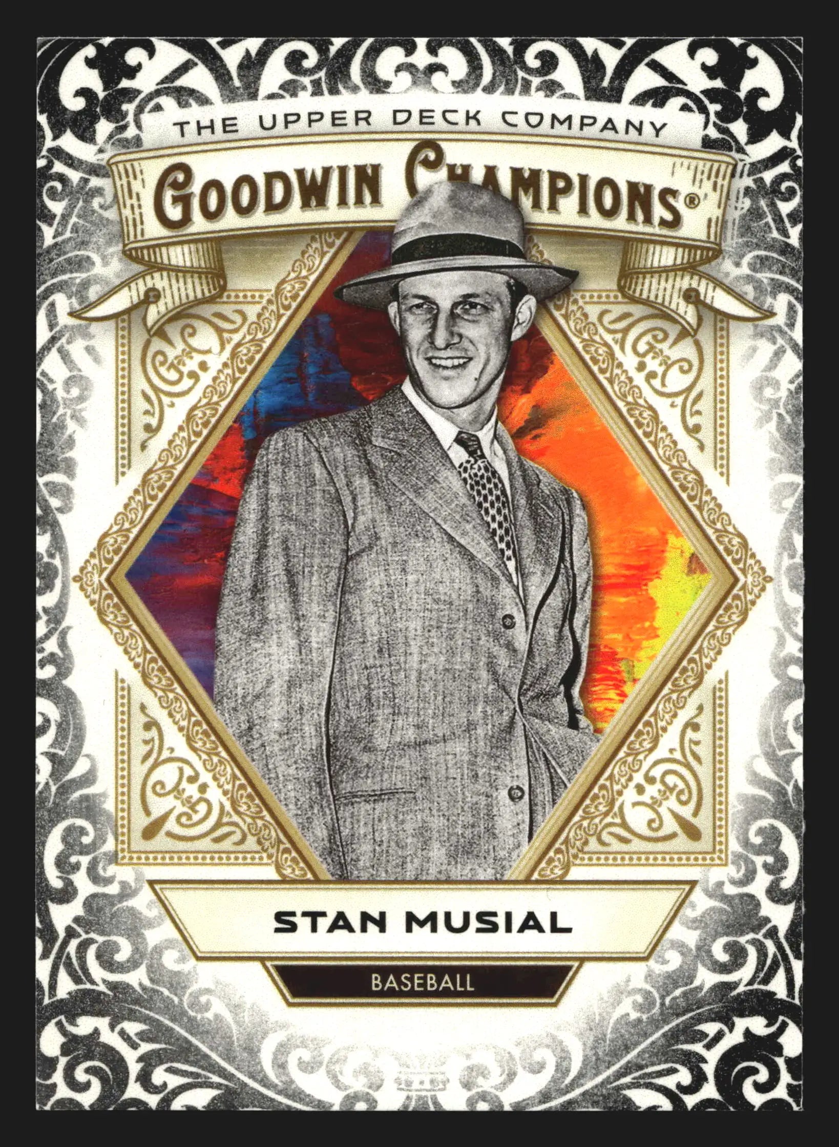 2025 Upper Deck Goodwin Champions Stan Musial #20 Glossy Black HOF - Baseball Card Single