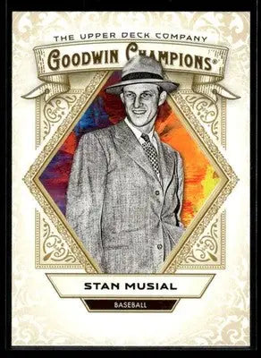 2025 Upper Deck Goodwin Champions Stan Musial #20 St Louis Cardinals
