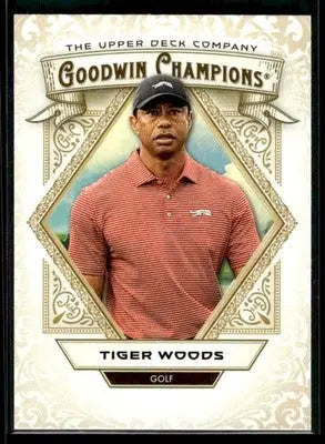2025 Upper Deck Goodwin Champions Tiger Woods #1 PGA - Other