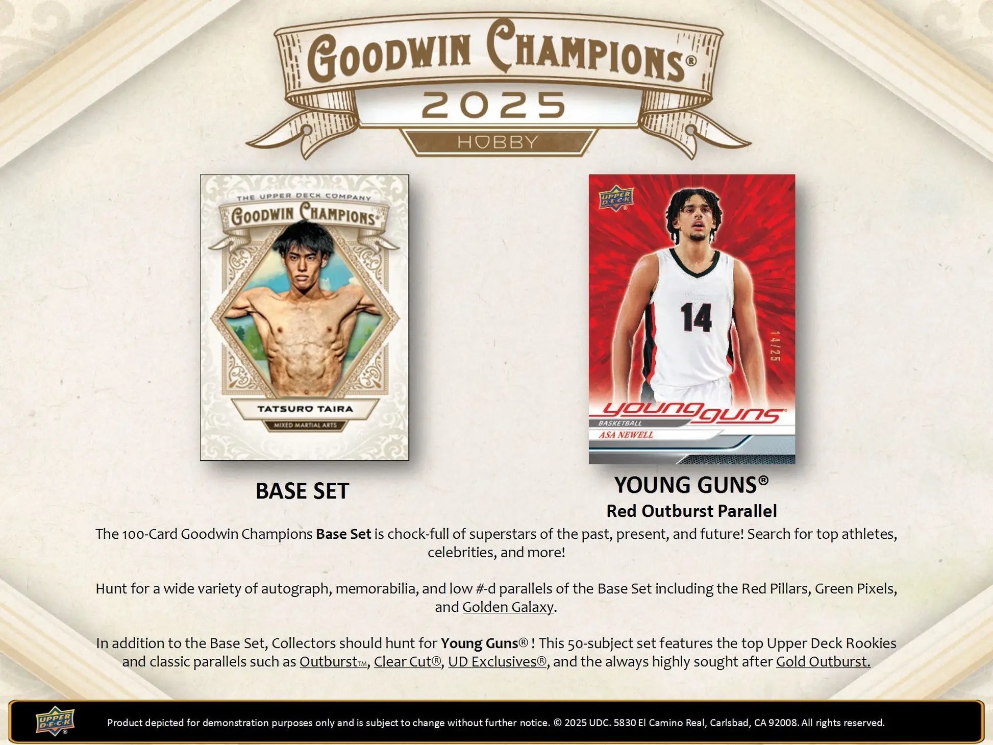 2025 Upper Deck Goodwin Champions Trading Card Hobby Box - Other