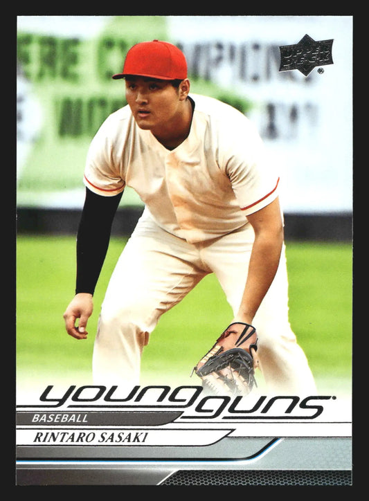 2025 Upper Deck Goodwin Champions Young Guns #YG-3 Rintaro Sasaki - Baseball Card Single