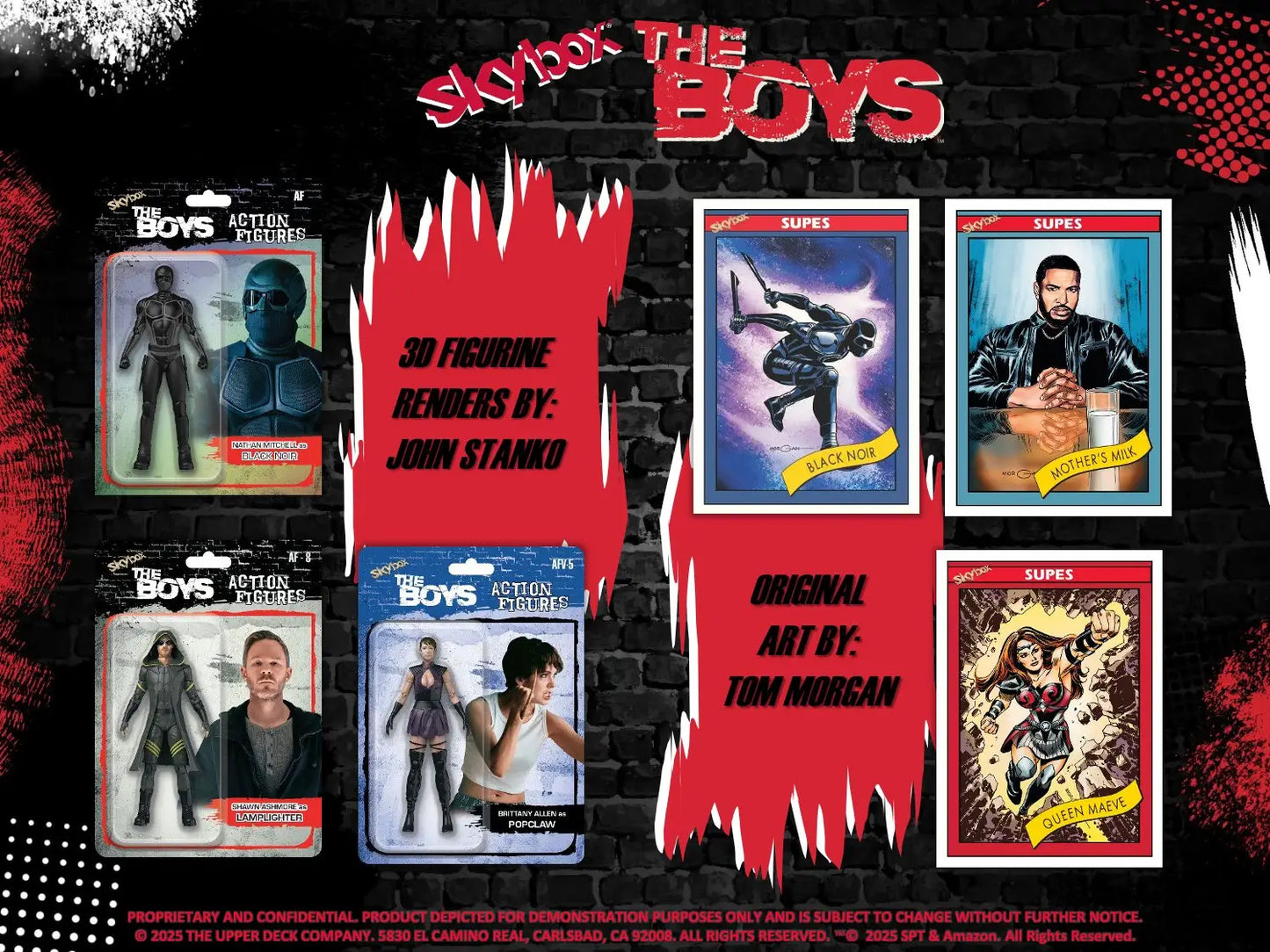 2025 Upper Deck Skybox The Boys Hobby Box - Entertainment Card Box