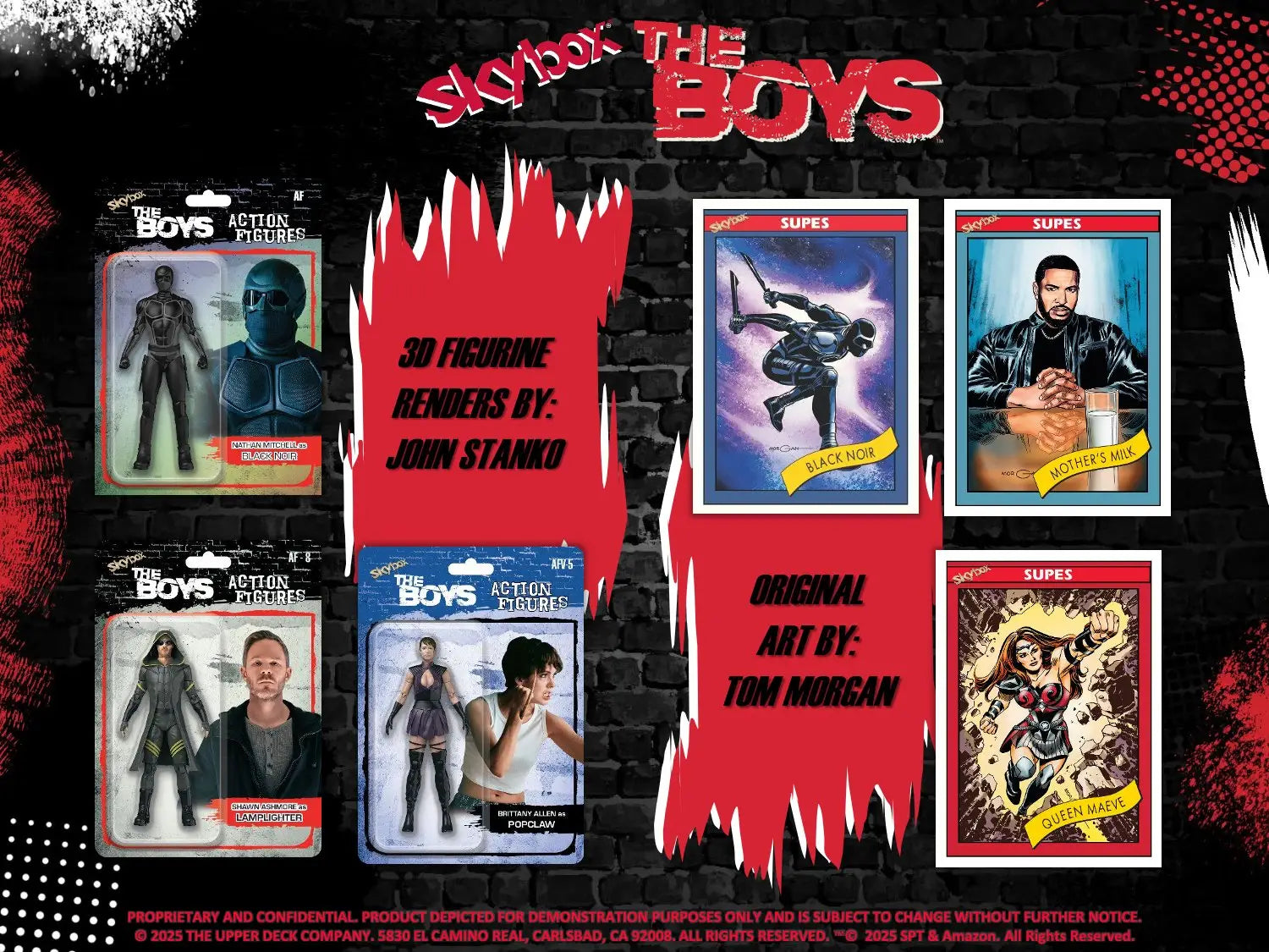 2025 Upper Deck Skybox The Boys Hobby Box - Entertainment Card Box