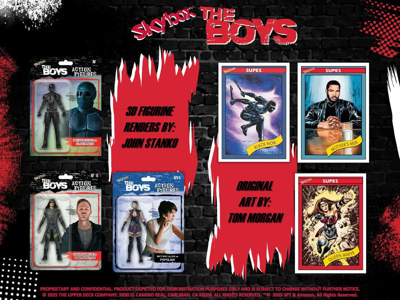 2025 Upper Deck Skybox The Boys Hobby Box - Entertainment Card Box