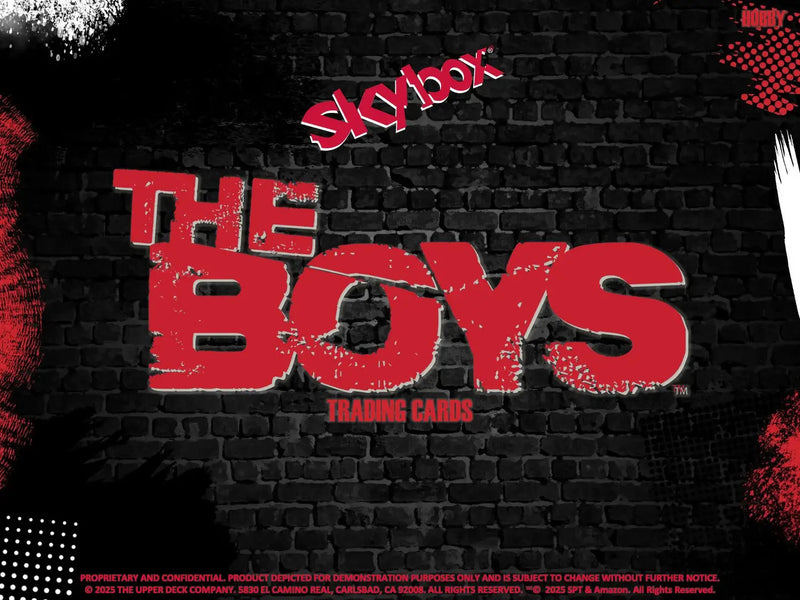 2025 Upper Deck Skybox The Boys Hobby Box - Entertainment Card Box