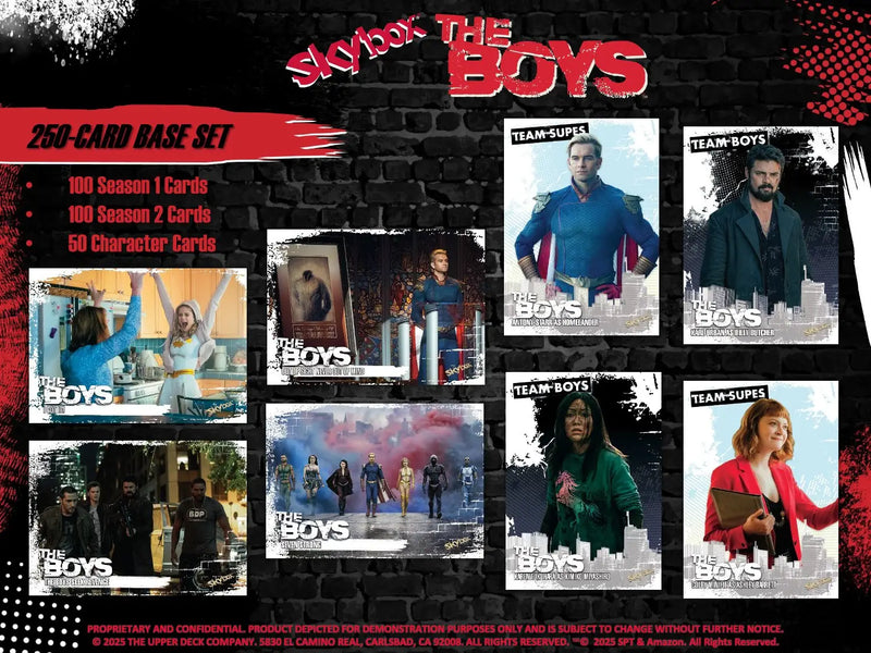 2025 Upper Deck Skybox The Boys Hobby Box - Entertainment Card Box