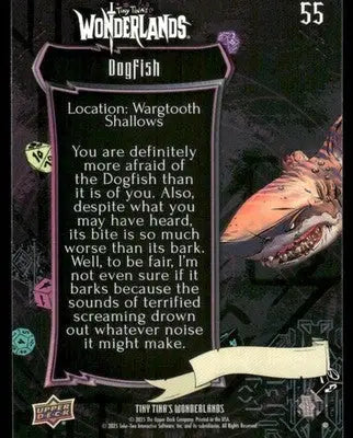 2025 Upper Deck Tiny Tina’s Wonderlands Dogfish #55 - Other
