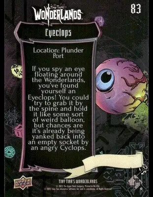 2025 Upper Deck Tiny Tina’s Wonderlands Eyeclops #83 - Other